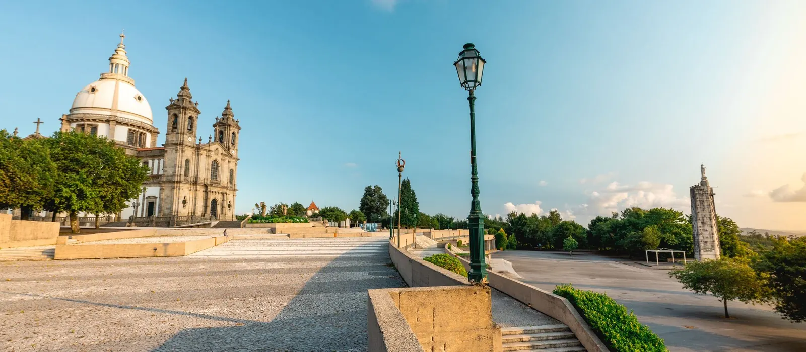 Santuário de Nossa Senhora do Sameiro, nos arredores de Braga
