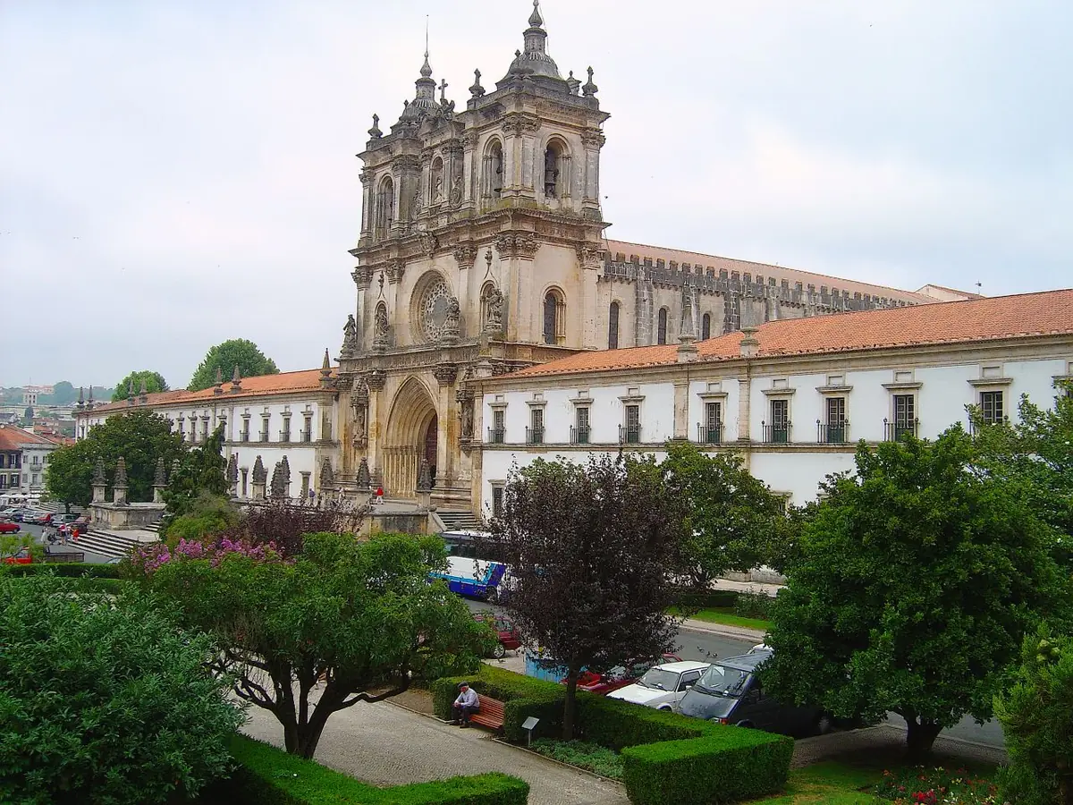 Vista de Alcobaça