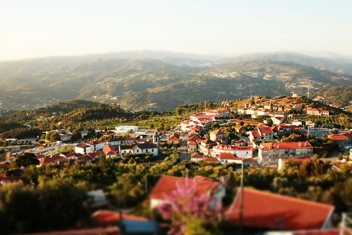 Vista de Cinfães