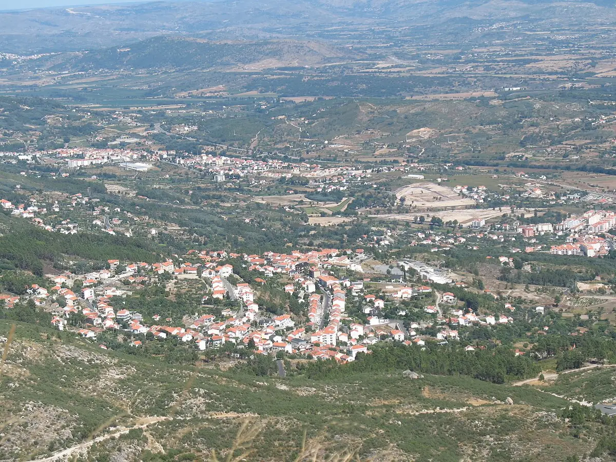 Vista de Covilhã