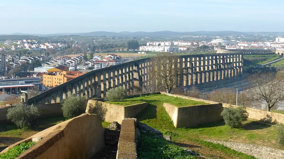 Vista de Elvas