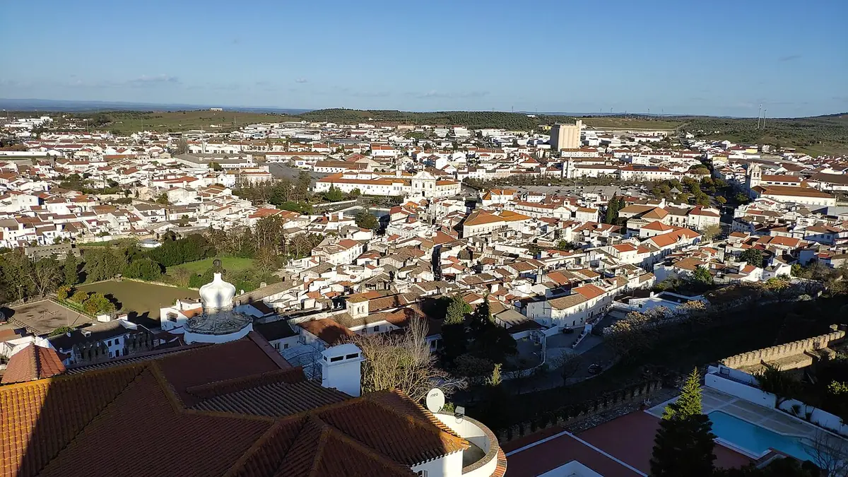 Vista de Estremoz