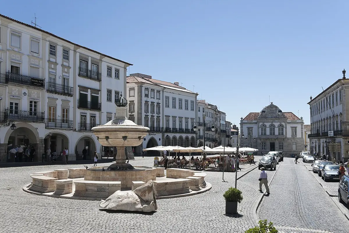 Vista de Évora