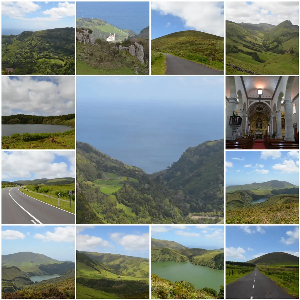 Vista de Lajes das Flores