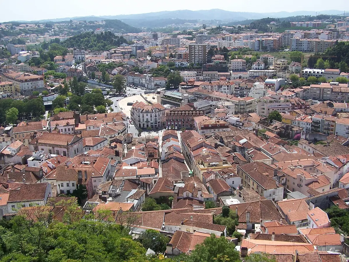 Vista de Leiria