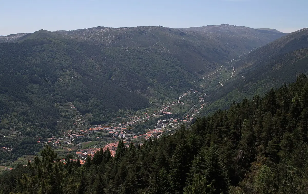 Vista de Manteigas