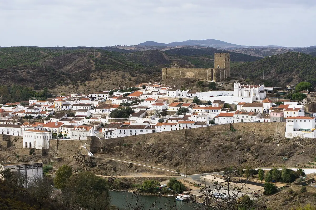 Vista de Mértola