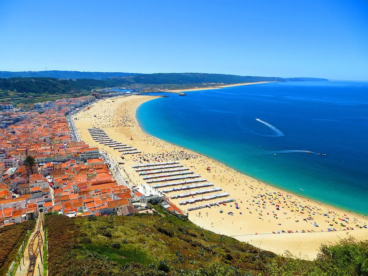 Vista de Nazaré
