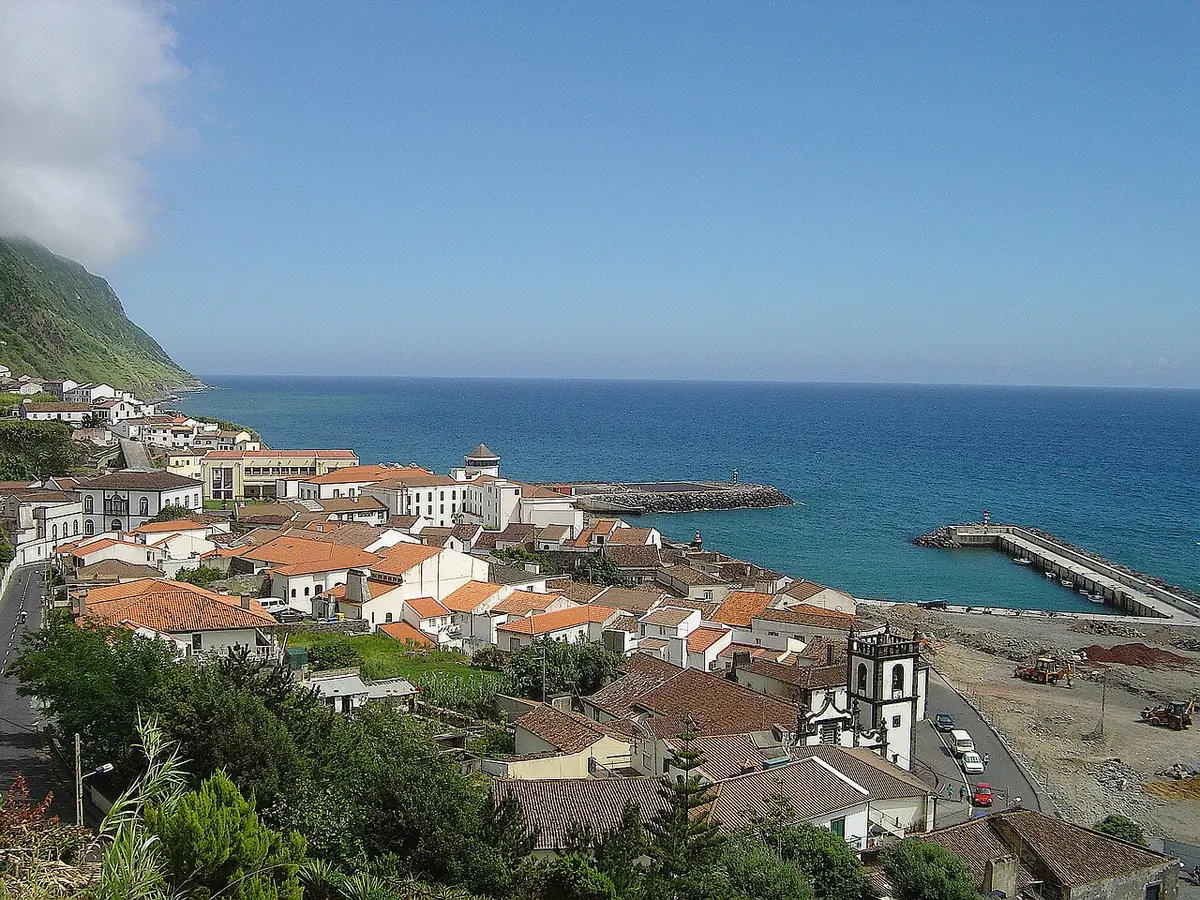 Vista de Povoação