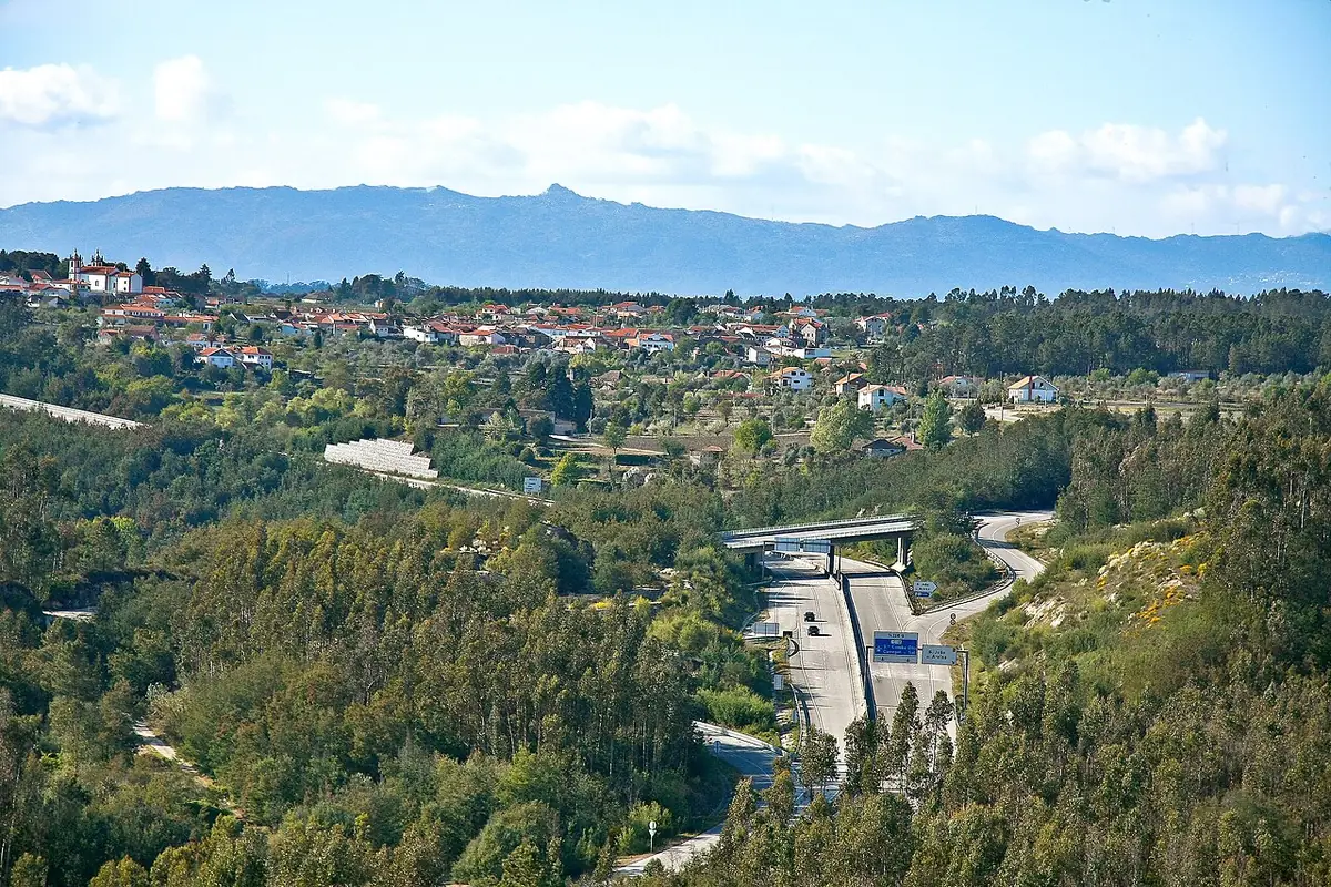 Vista de Santa Comba Dão