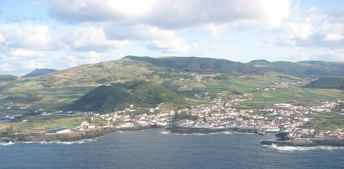 View of Santa Cruz da Graciosa