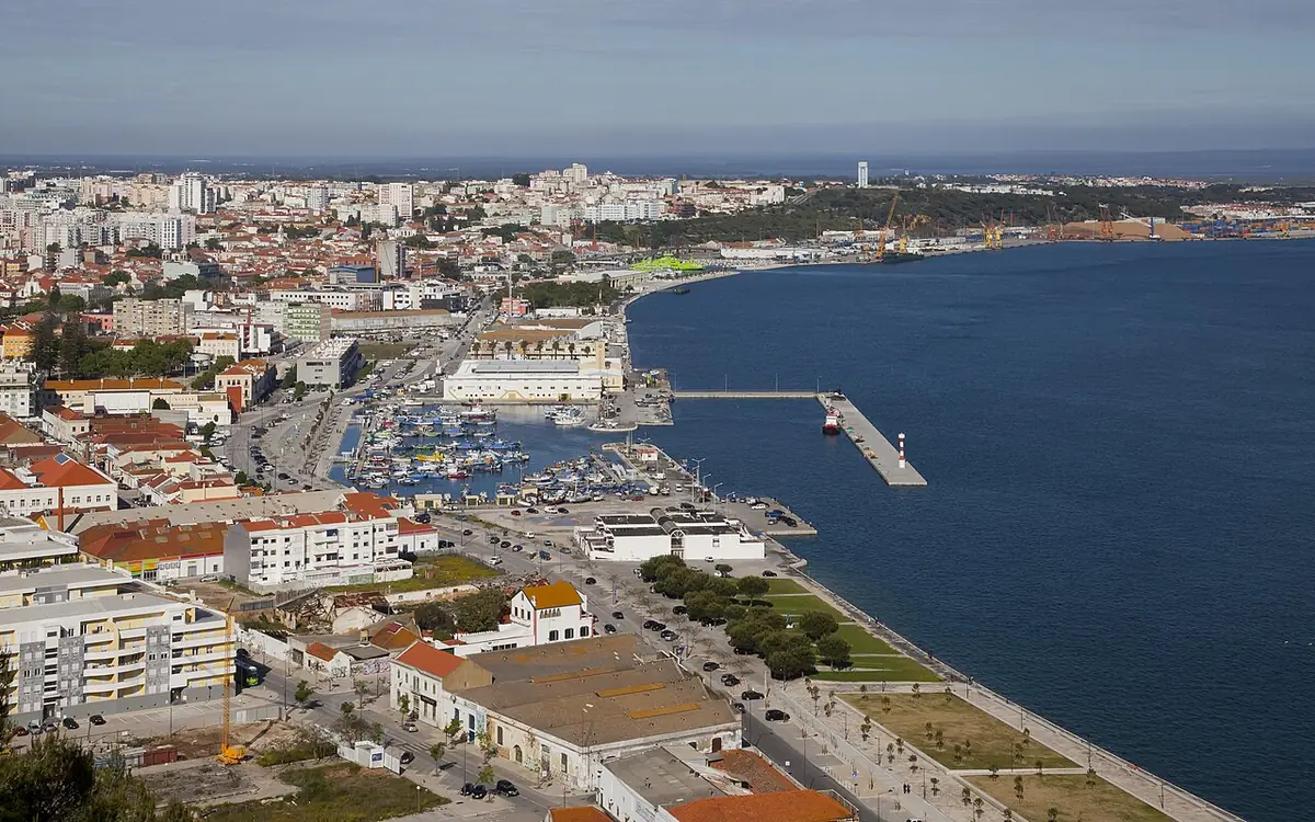 Vista de Setúbal