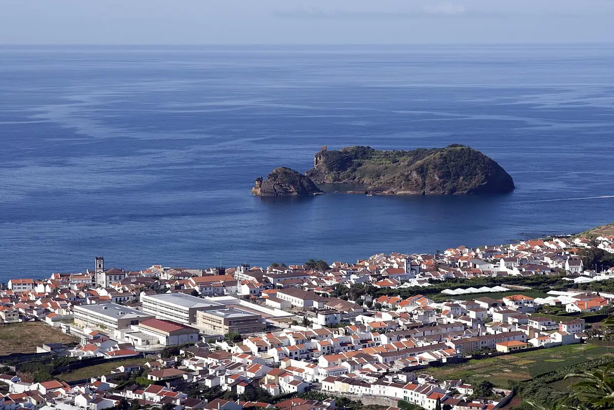 Vista de Vila Franca do Campo