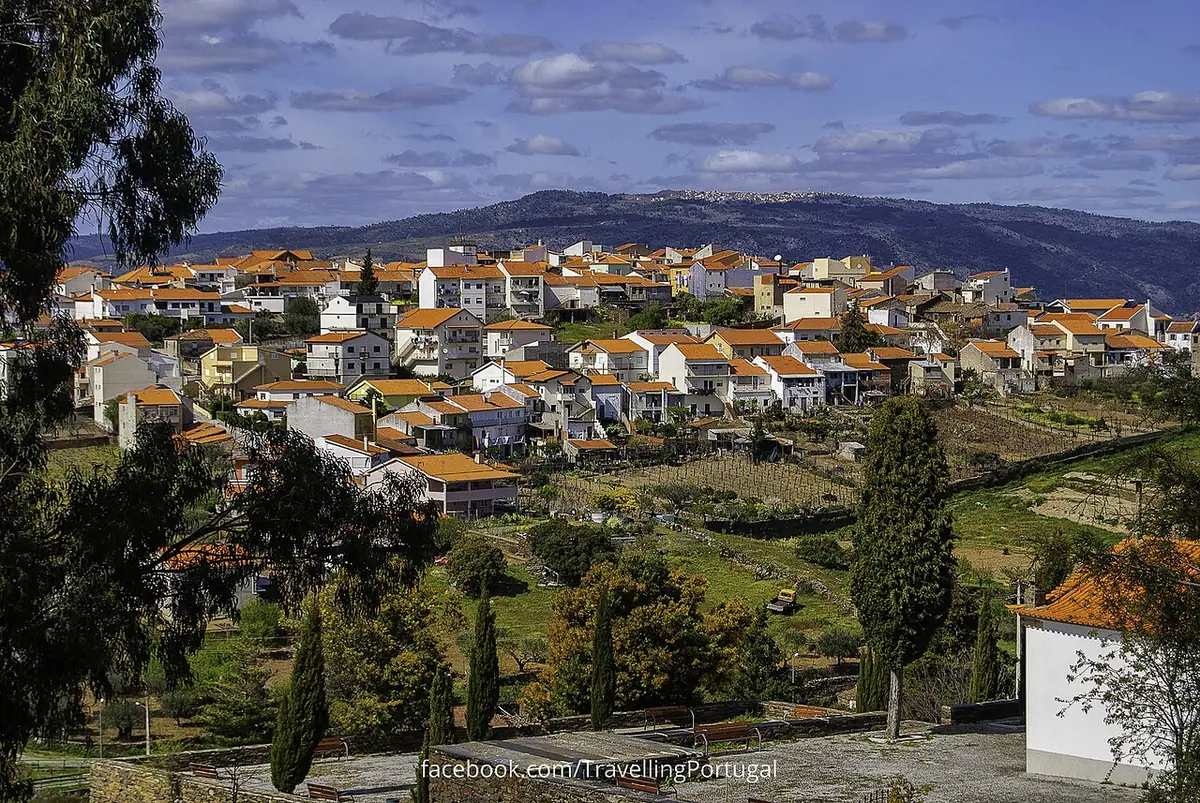 Vista de Vila Nova de Foz Côa
