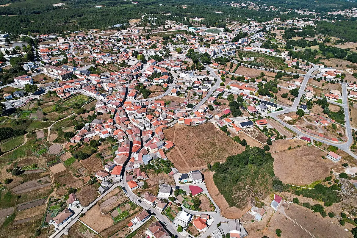 Vista de Vila Nova de Paiva